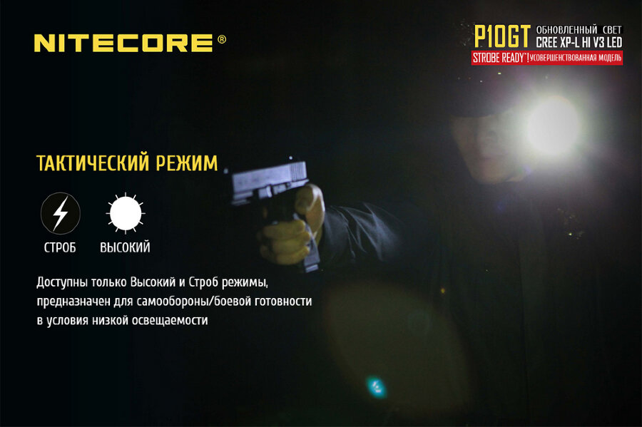 Фонарь Nitecore P10GT 34518