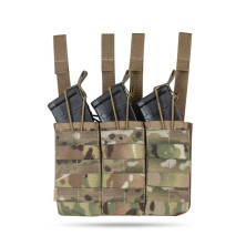Подсумок Ukrarmor тройной под магазины АК/АR. Cordura 500D. Molle Мультикам
