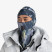 Балаклава Buff Thermonet Hinged Balaclava, Retec Grey