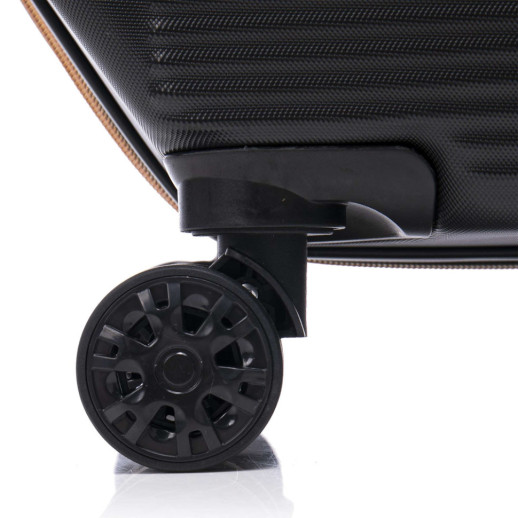 Чемодан Semi Line 20" (S) Black (T5821-3)