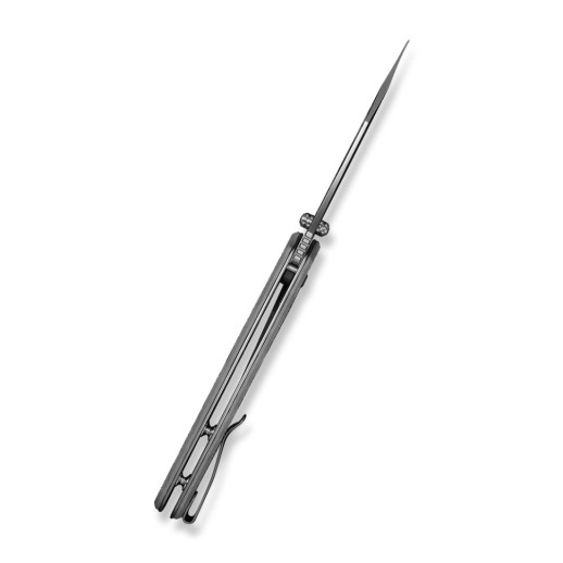 Нож складной туристический Civivi Pentad (8.8 см) Nitro-V / Micarta черный / белый