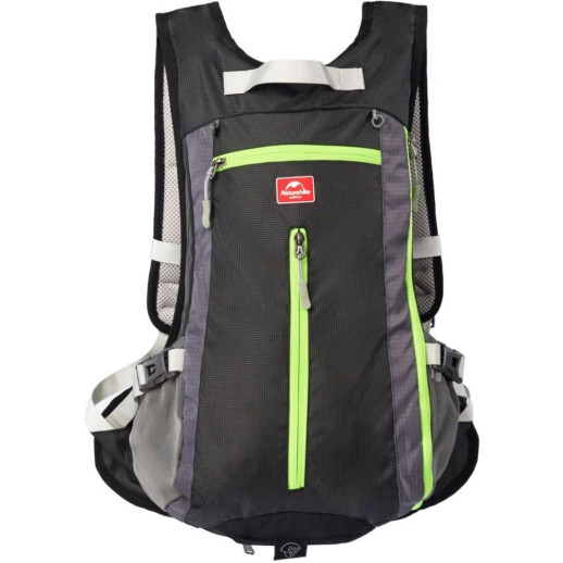 Велорюкзак с чехлом для шлема Naturehike 15 л sky blue NH15C001-B, голубой