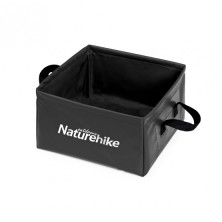 Ведро складное Naturehike Square bucket 13л black NH19SJ007