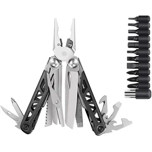 Мультитул профессиональный UAD MasterGear 17 инструментов 420/440 Черный