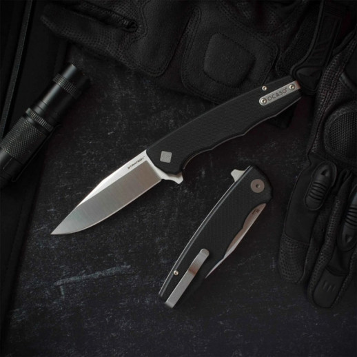 Нож Ocaso Strategy, Black G10