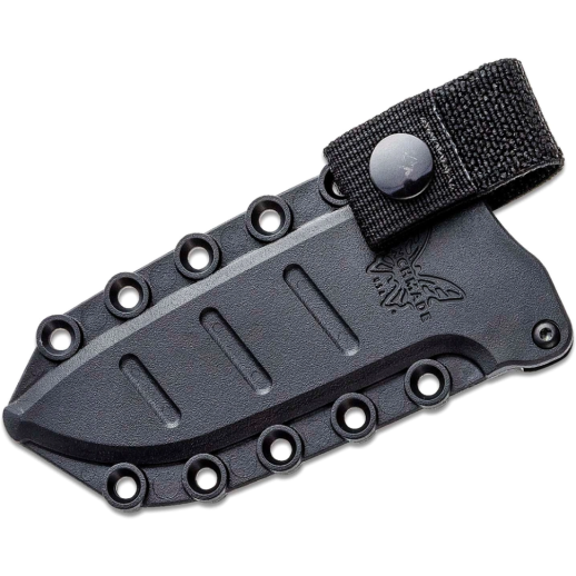 Нож Benchmade Sibert Adamas, фикс, паракорд, черный (375BK-1)