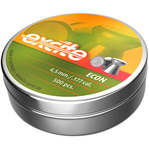 Пули пневматические H&N Excite Econ 500 шт/уп 0,48 г 4,5 мм (98814500015)