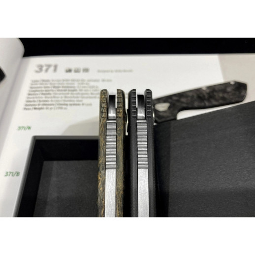 Нож Maserin W2, M390, fat carbon, черный