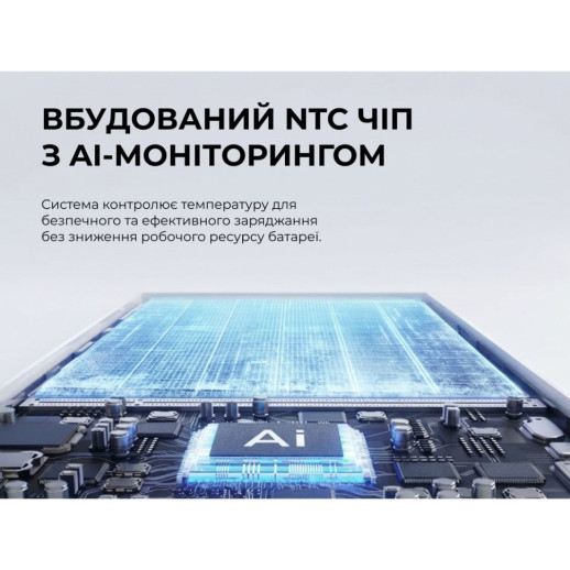 УМБ Vollyc by Flextail Powerbank Zero Power Metal 5000 mAh, 19,25W, 1.6A