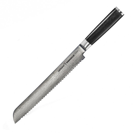 Нож кухонный Samura Damascus для хлеба, 200 мм, SD-0055