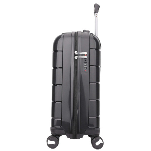 Чемодан Semi Line 20" (S) Black (T5908-2)