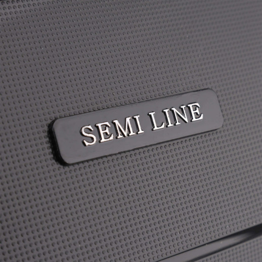 Чемодан Semi Line 20" (S) Black (T5908-2)