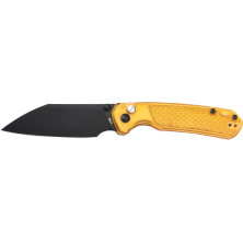 Нож CJRB Pyrite-Light Black Blade, AR-RPM9, FRN yellow