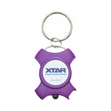 Фонарь-брелок Xtar X-CRAFT USB XPK, 5 лм, фиолетовый