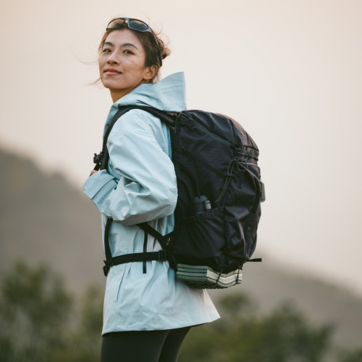 Рюкзак туристический Naturehike Helium CNK2300BB017, 25 л, черный