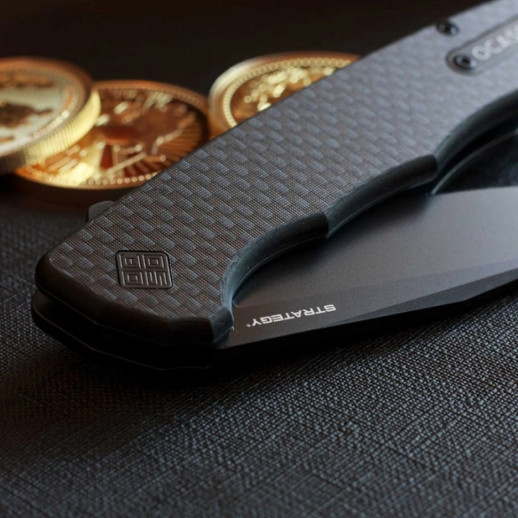 Нож Ocaso Strategy, Carbon Fiber + G-10, Black