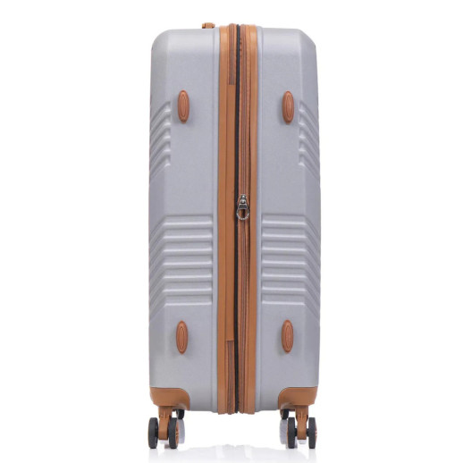 Чемодан Semi Line 24" (M) Light Grey (T5849-2)