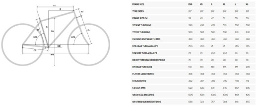 Велосипед Merida 2021 crossway 100 s(47) glossy black(matt silver)