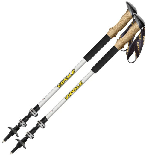 Палки трекинговые Vipole Base Camp Cork DLX (S25 06)