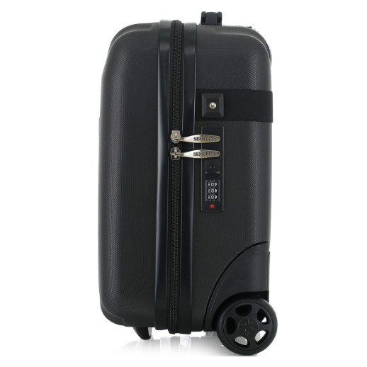 Чемодан Semi Line 20" (S) Black (T5984-2)