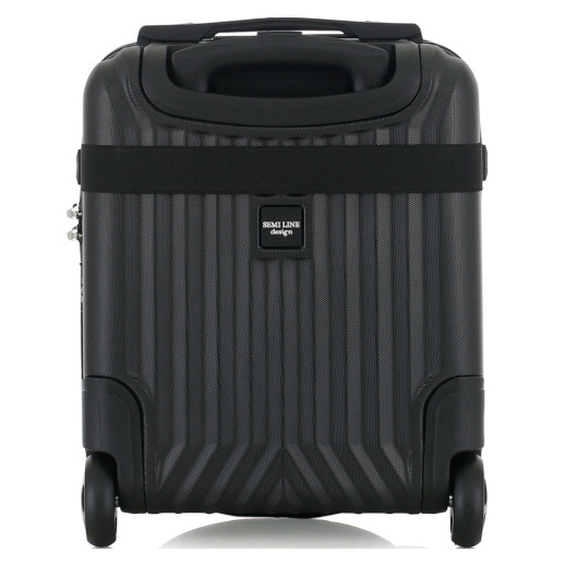 Чемодан Semi Line 20" (S) Black (T5984-2)