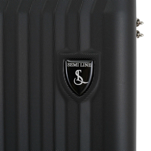 Чемодан Semi Line 20" (S) Black (T5984-2)
