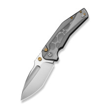 Нож складной туристический Civivi Wellmax (9.1 см) 14C28N / Aluminum серый