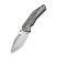 Нож складной туристический Civivi Wellmax (9.1 см) 14C28N / Aluminum серый