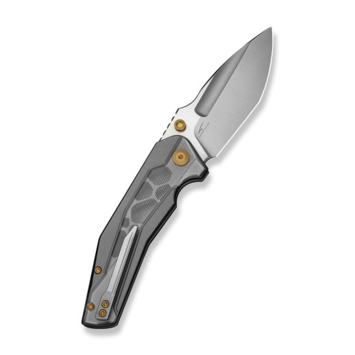 Нож складной туристический Civivi Wellmax (9.1 см) 14C28N / Aluminum серый