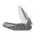 Нож складной туристический Civivi Wellmax (9.1 см) 14C28N / Aluminum серый