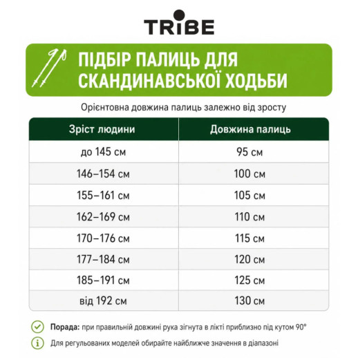 Палки для скандинавской ходьбы Tribe Nordic Pole Carbon T-ME-0023-white
