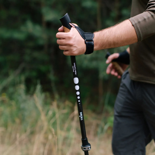 Палки для скандинавской ходьбы Tribe Nordic Pole Carbon T-ME-0023-white