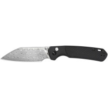 Нож CJRB Pyrite-Light, Damascus, FRN black