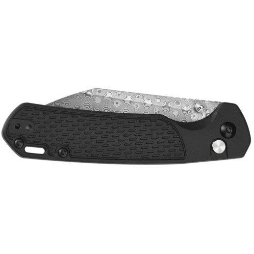 Нож CJRB Pyrite-Light, Damascus, FRN black
