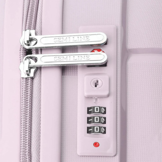 Чемодан Semi Line 24" (M) Light Pink (T5793-2)