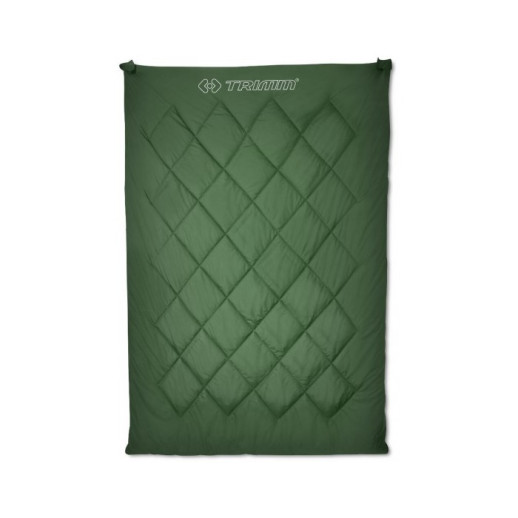 Спальный мешок Trimm Twin, зеленый, 195 R