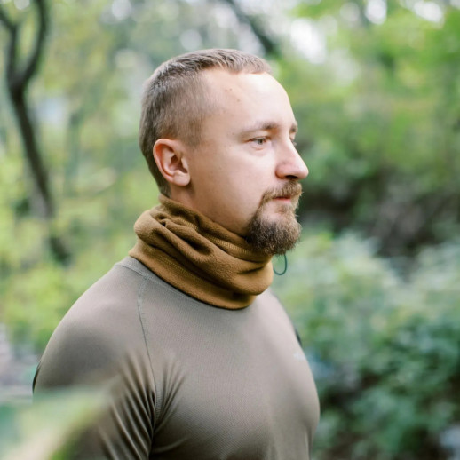 Повязка флисовая Tribe Neck Warmer с затяжкой T-KF-0020 OS, coyote