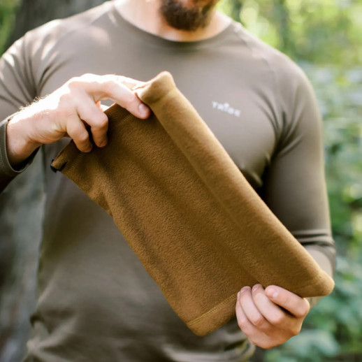 Повязка флисовая Tribe Neck Warmer с затяжкой T-KF-0020 OS, coyote