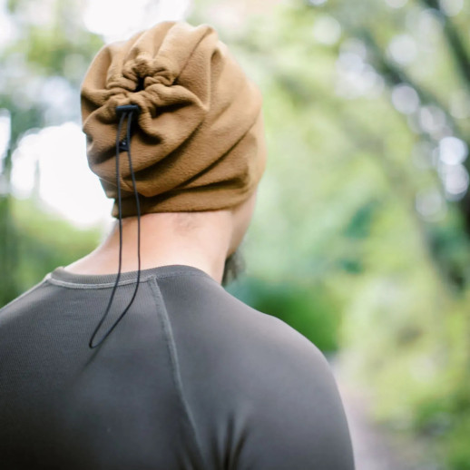 Повязка флисовая Tribe Neck Warmer с затяжкой T-KF-0020 OS, coyote