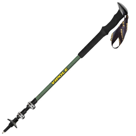 Палки трекинговые Vipole Base Camp Green DLX (S25 07)