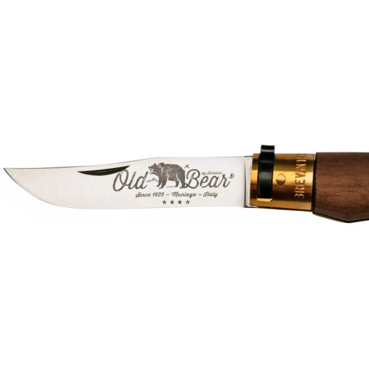 Нож Old Bear Classic L, 420 steel, Walnut wood