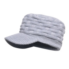 Водонепроницаемая шапка DexShell с козырьком Beanie Peaked DH393, серый