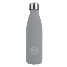 Термобутылка Summit B&Co Thermal Bottle Rubberized серая 500 мл