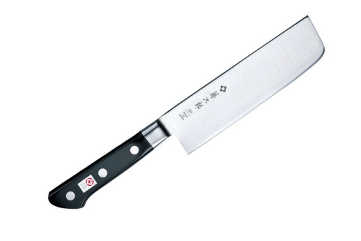 Нож кухонный Tojiro VG10 Clad Steel with Bolster Nakiri 165mm F-502