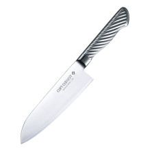 Нож кухонный Tojiro PRO DP 3Layered by VG10 Santoku 170mm F-895