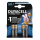 Батарейка Duracell LR03 MN2400 KPD 04*10 Turbo 1x4 шт