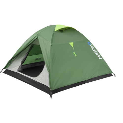 Палатка Husky Boyard 4 Plus (темно-зеленый/салатовый)