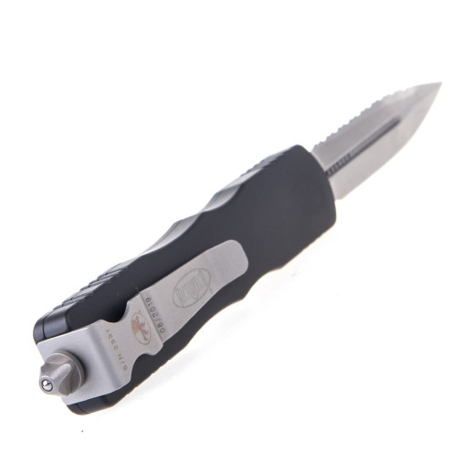 Нож Microtech Dirac Double Edge Stonewash FS серрейтор (225-12)