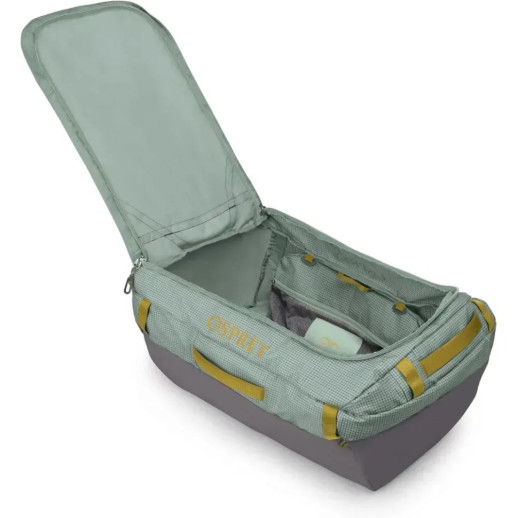 Сумка Osprey Transporter Duffel 95 rosty mint/soundwave grey - O/S - зеленый/серый