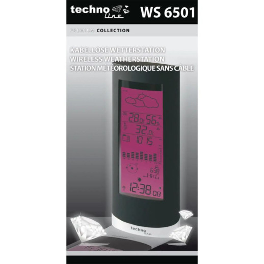 Метеостанция Technoline WS6501 Black Metal (WS6501)